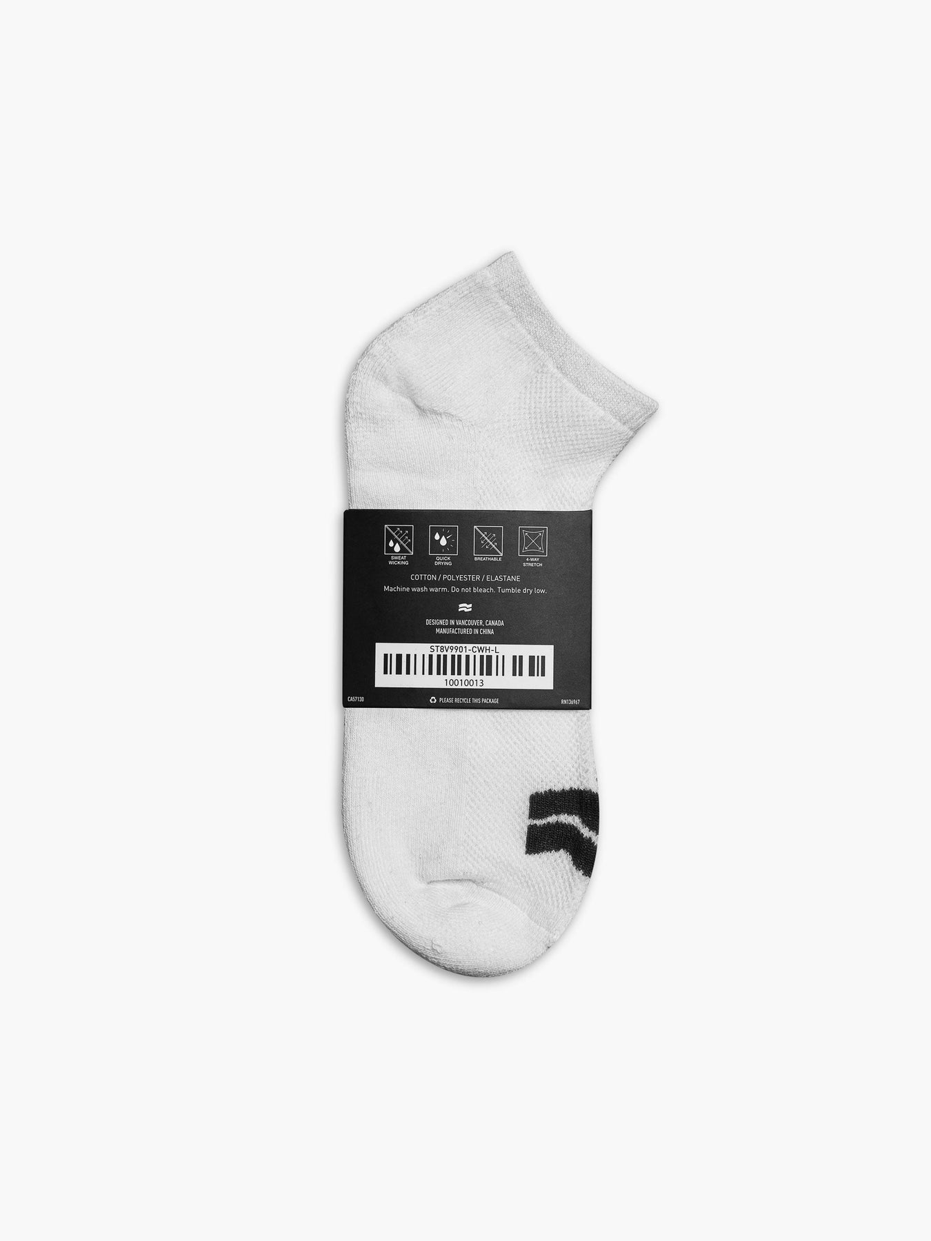 Strike Mvmnt Casper Sock Classic White