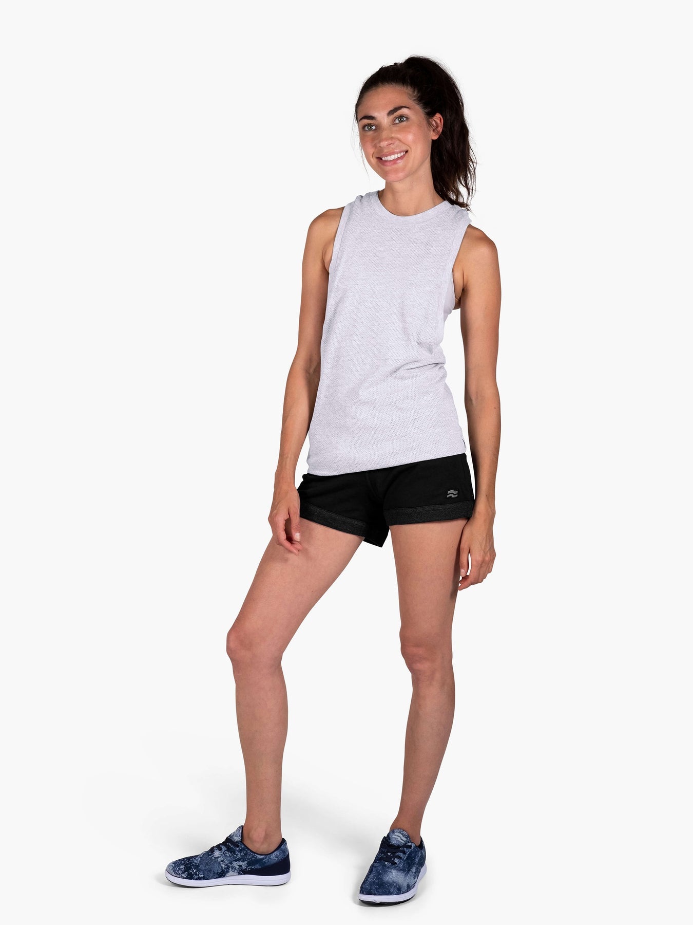 Strike Mvmnt Fold Gym Short Phantom Black Jersey