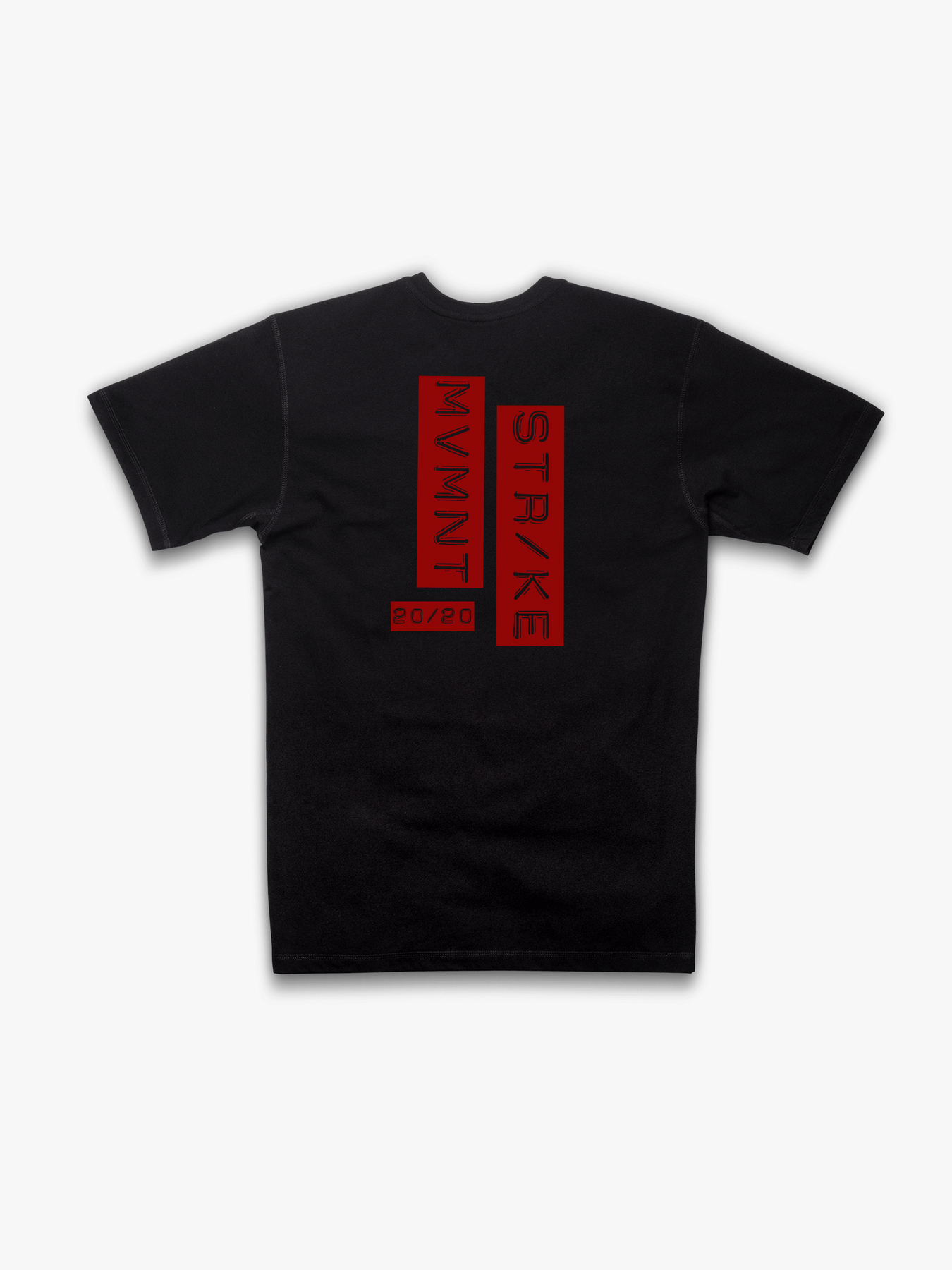 Strike Mvmnt Timeless Vented Tee - Vision Phantom Black / Red