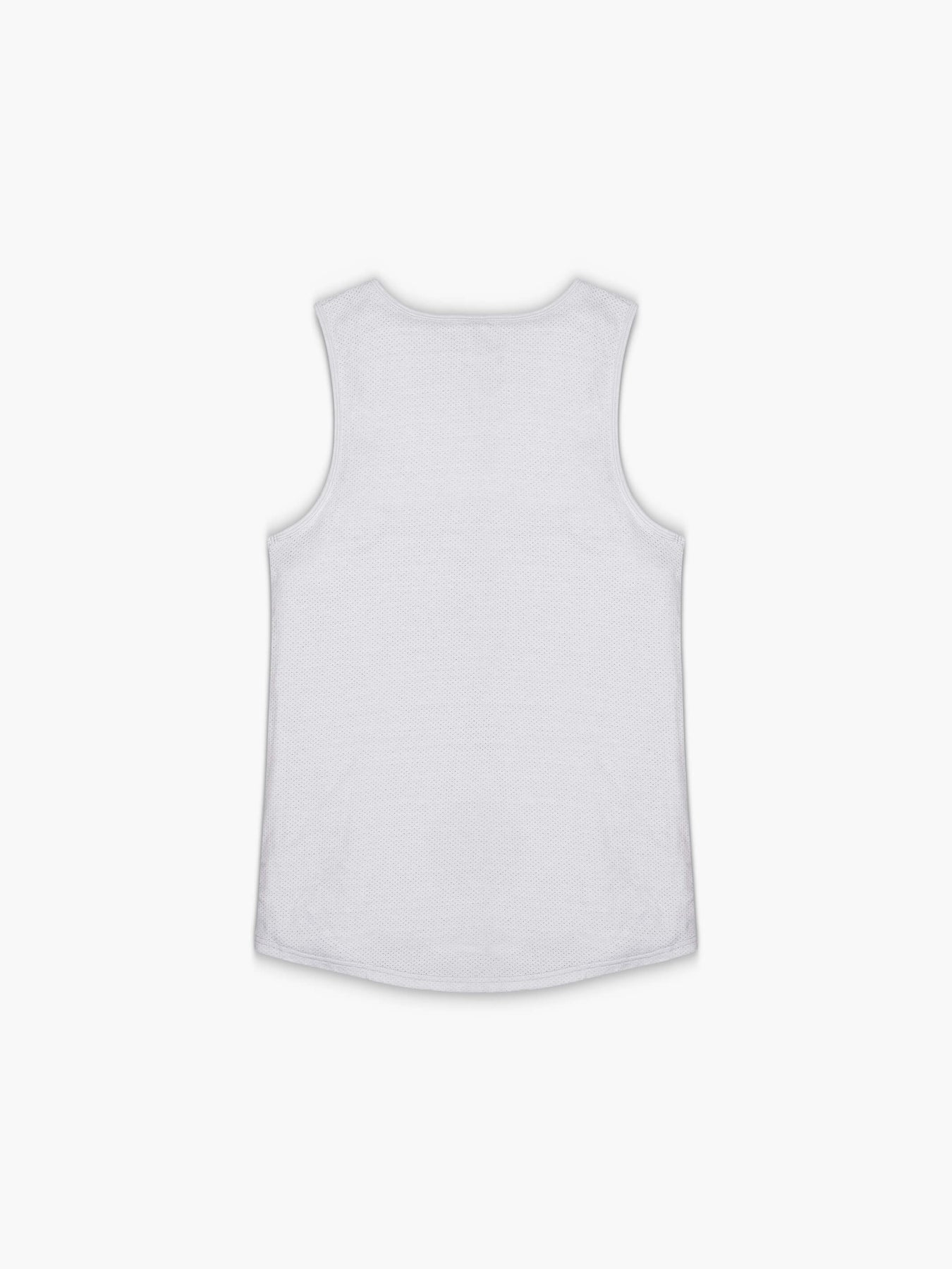 Strike Mvmnt League Tank Chalk White Jersey Mesh