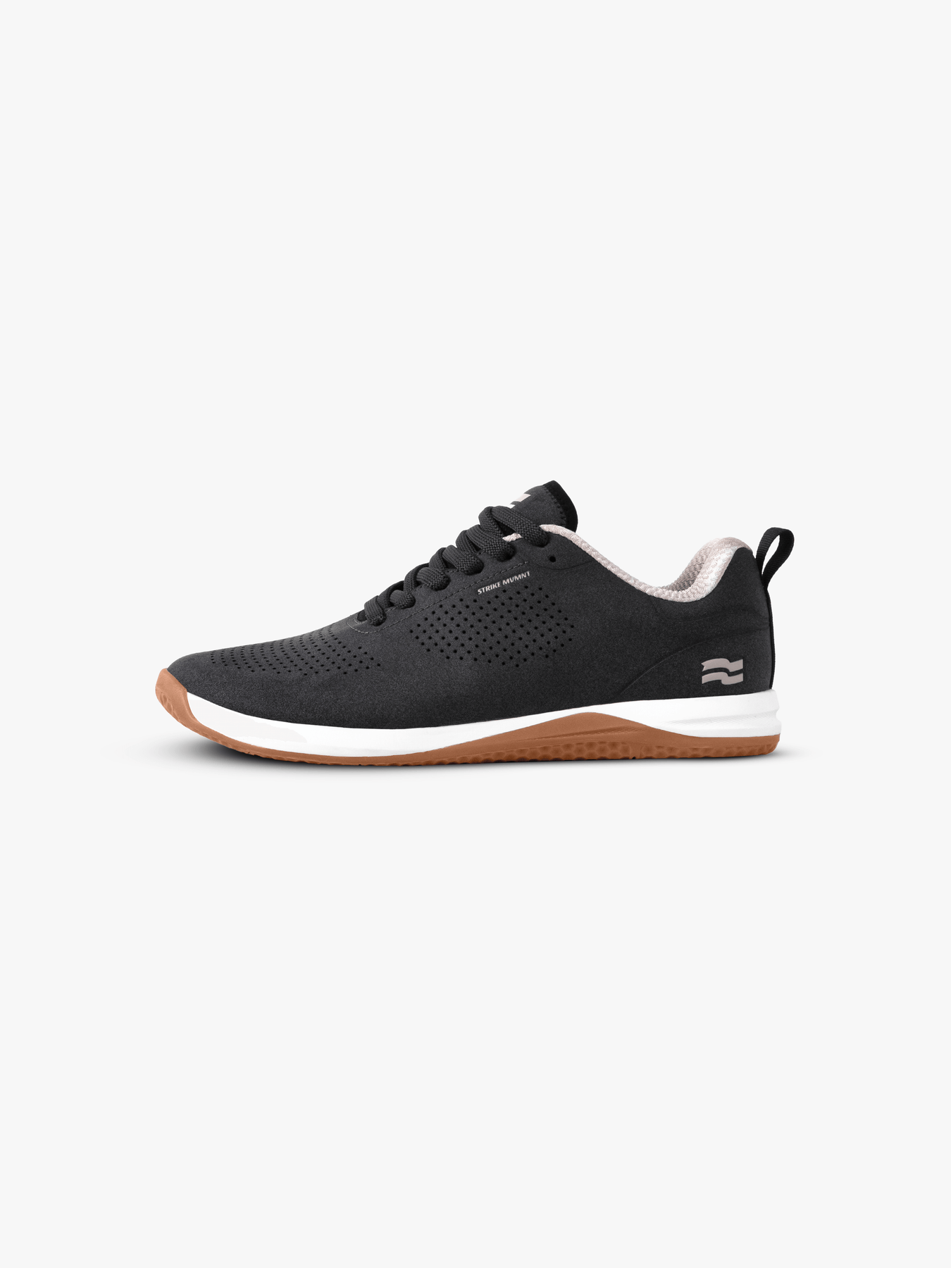 Strike Mvmnt Sueze Trainer Matte Black / Gum