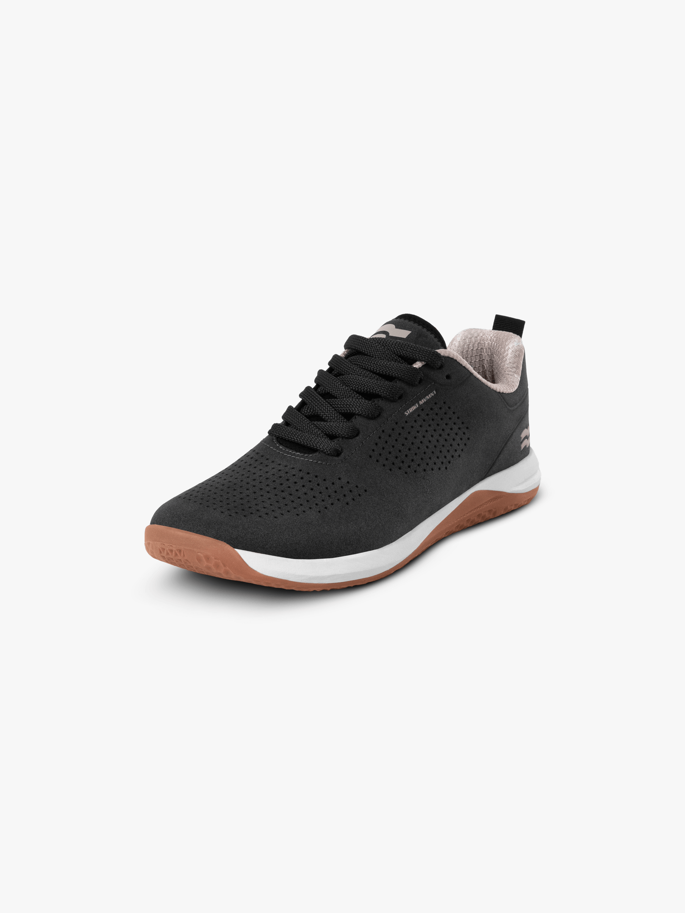 Strike Mvmnt Sueze Trainer Matte Black / Gum