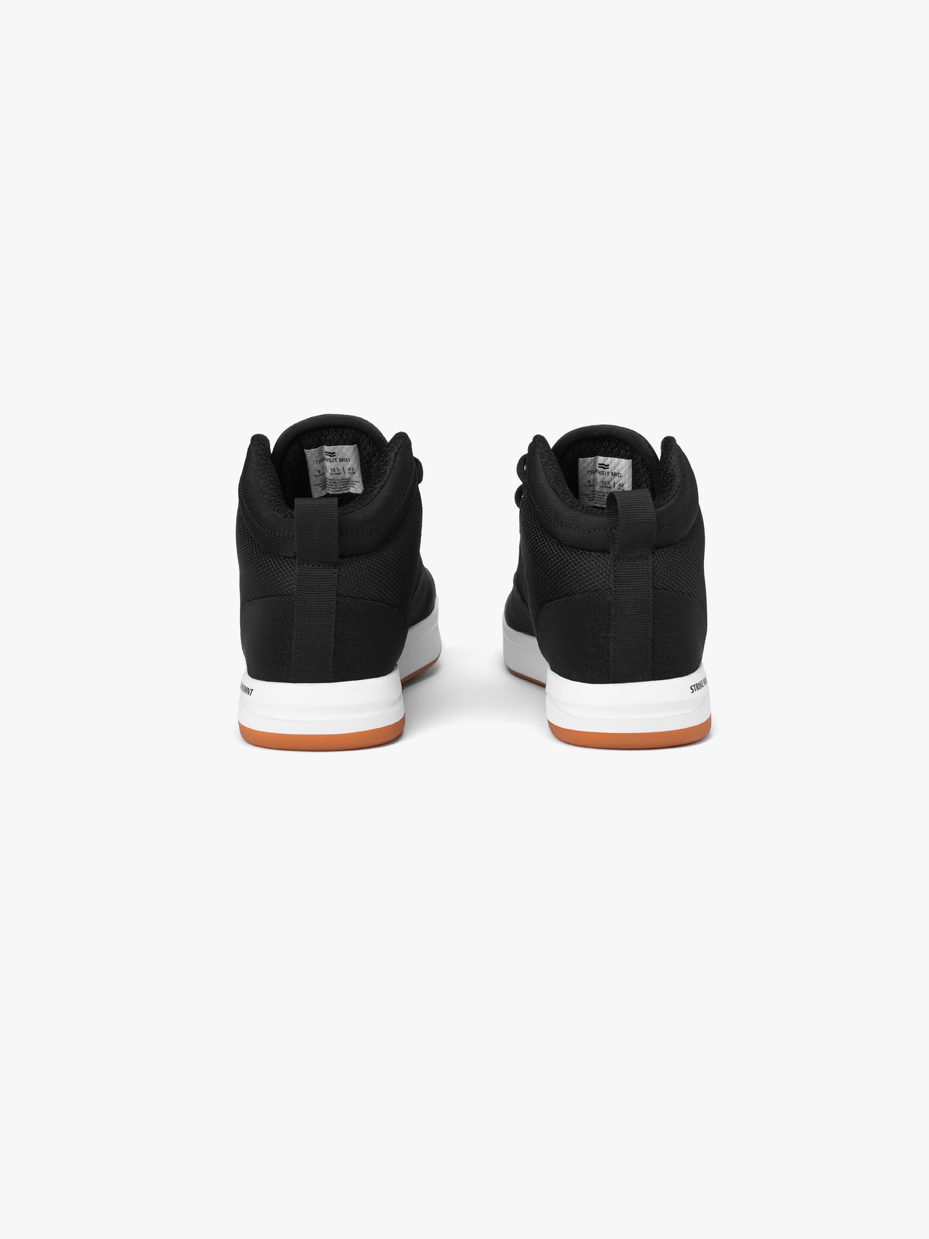 Strike Mvmnt Transit Mid StreetTrainer™ Black / White / Gum