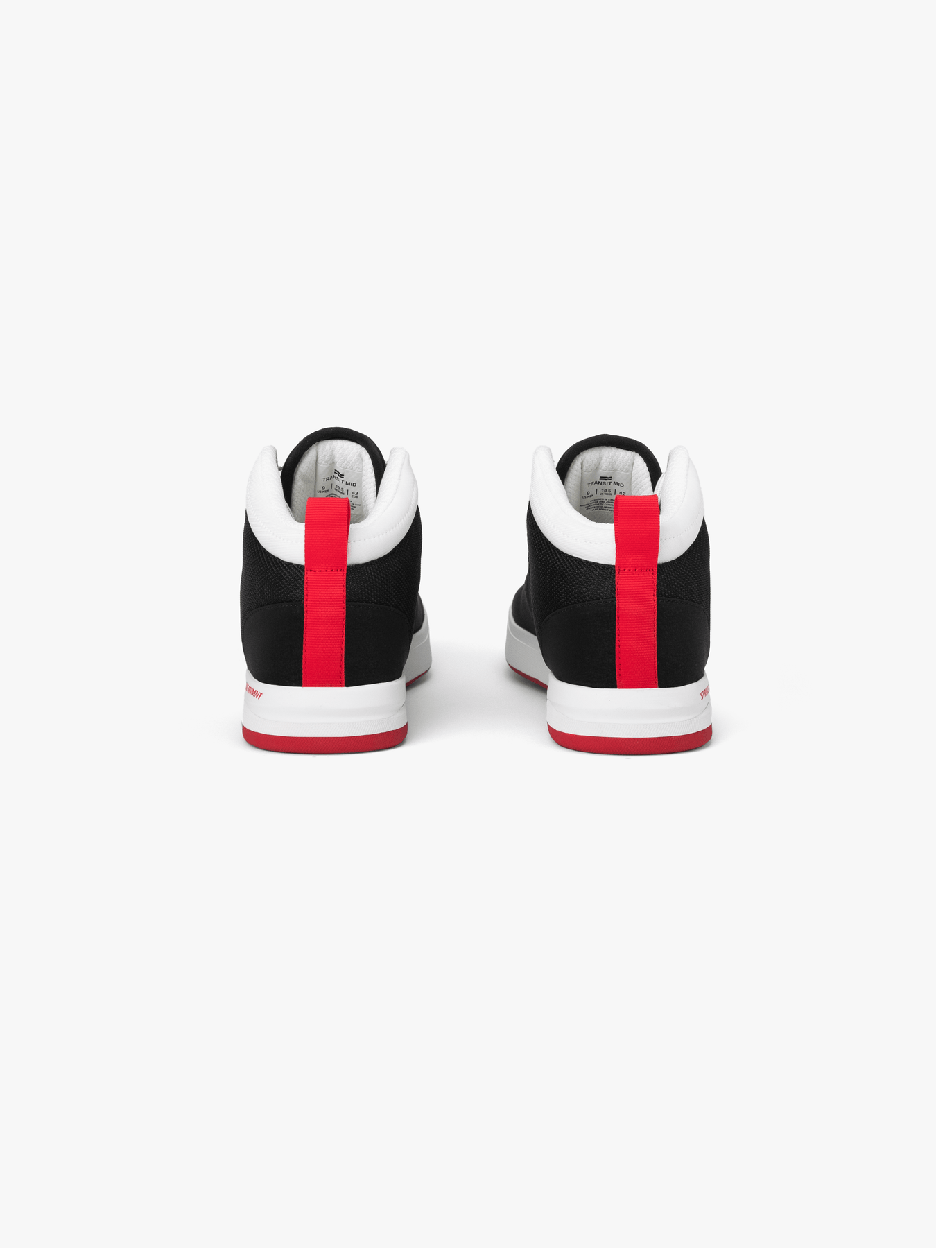 Strike Mvmnt Transit Mid StreetTrainer™ Black / White / Red