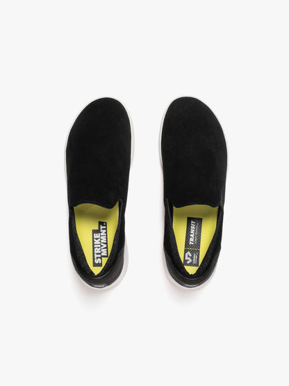 Strike Mvmnt Transit Slip-On StreetTrainer™ Black Suede / Gum