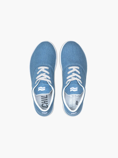 Strike Mvmnt Chill Pill AF Trainer Washed Denim / Classic White