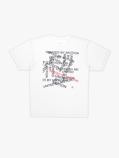 Strike Mvmnt Timeless Tee - Jumble Classic White / Black / Red