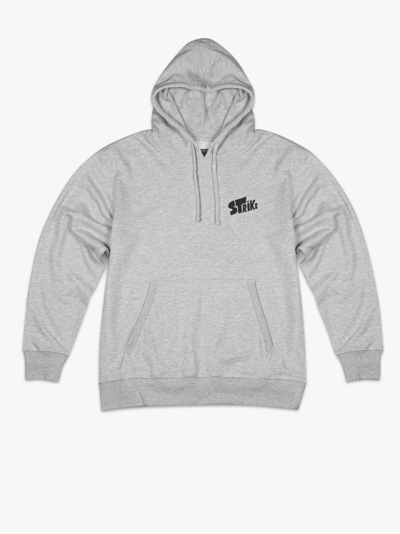 Strike Mvmnt Static Hoodie - Stereo Heather Grey Terry Fleece