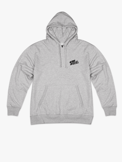 Strike Mvmnt Static Hoodie - Stereo Heather Grey Terry Fleece