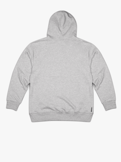 Strike Mvmnt Static Hoodie - Stereo Heather Grey Terry Fleece