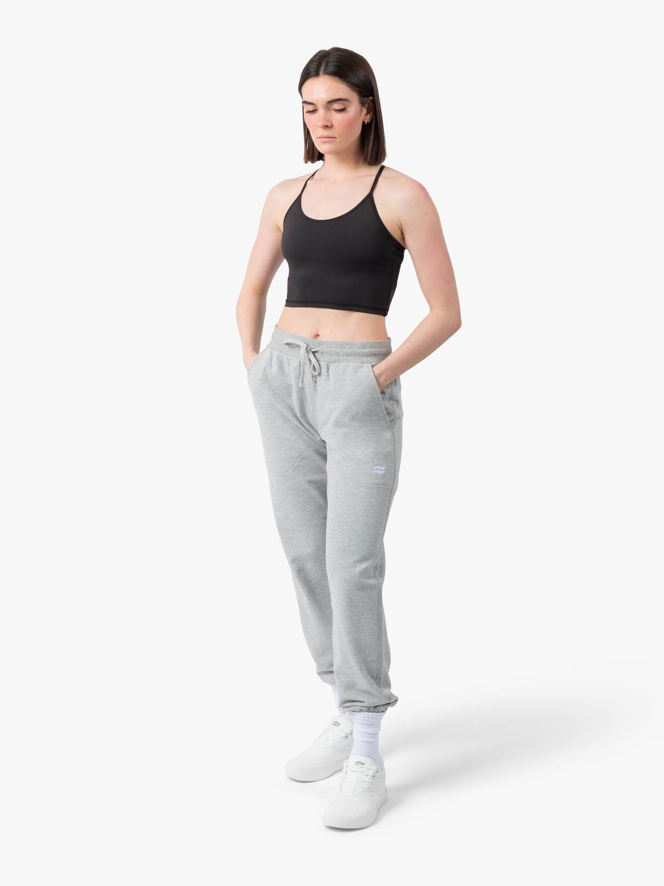 Strike Mvmnt Base Sweatpant Lunar Grey Terry Fleece