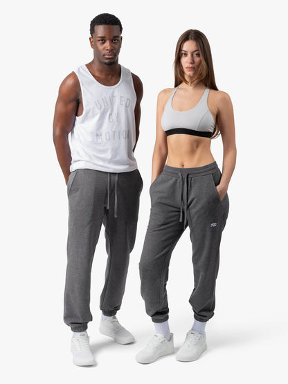 Strike Mvmnt Base Sweatpant Dark Grey Terry Fleece