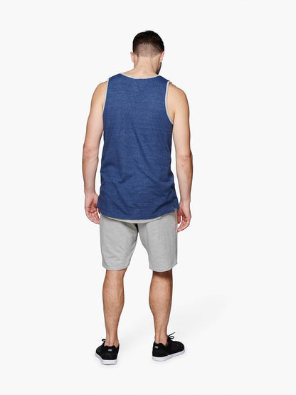 Strike Mvmnt Reversible League Short Lunar Grey / Navy Blue
