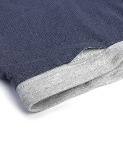 Strike Mvmnt Reversible League Short Lunar Grey / Navy Blue