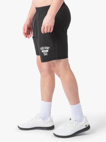Strike Mvmnt Key Short - Track QuickDry Phantom Black / White