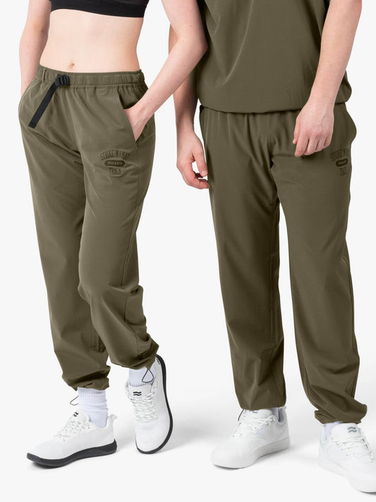 Strike Mvmnt Field TrackPant - Track QuickDry Burnt Olive / Black