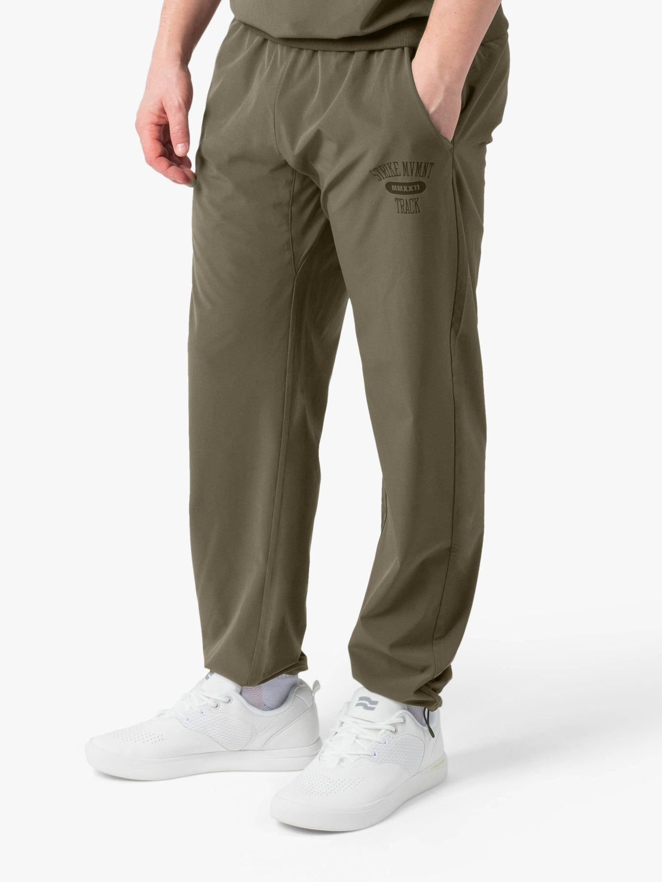 Strike Mvmnt Field TrackPant - Track QuickDry Burnt Olive / Black