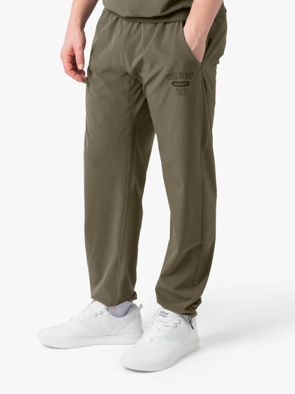 Strike Mvmnt Field TrackPant - Track QuickDry Burnt Olive / Black