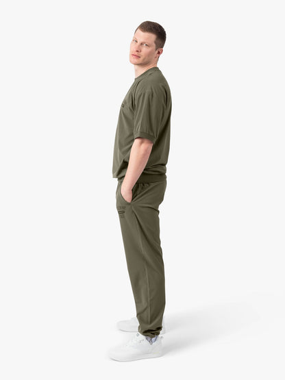 Strike Mvmnt Field TrackPant - Track QuickDry Burnt Olive / Black