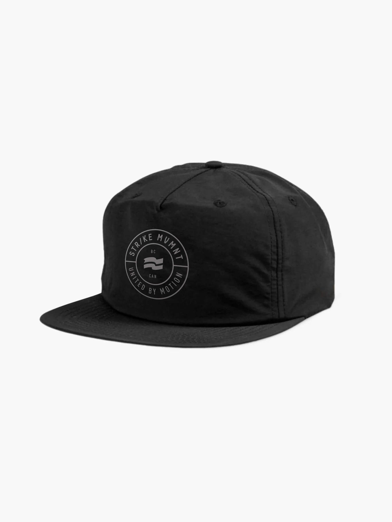 Strike Mvmnt Foil Cap - Reflective Stamp Phantom Black Foil