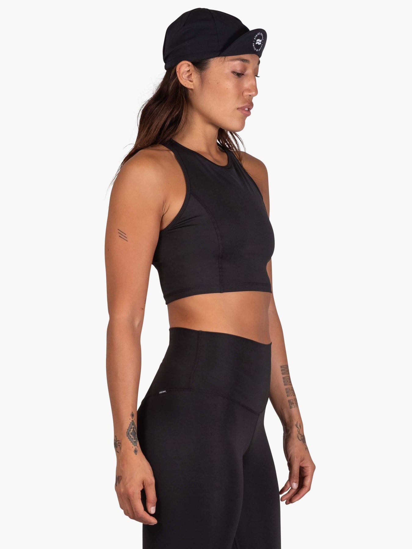 Strike Mvmnt Classic Bra Phantom Black TechStretch