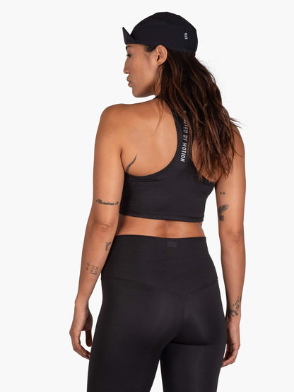 Strike Mvmnt Classic Bra Phantom Black TechStretch