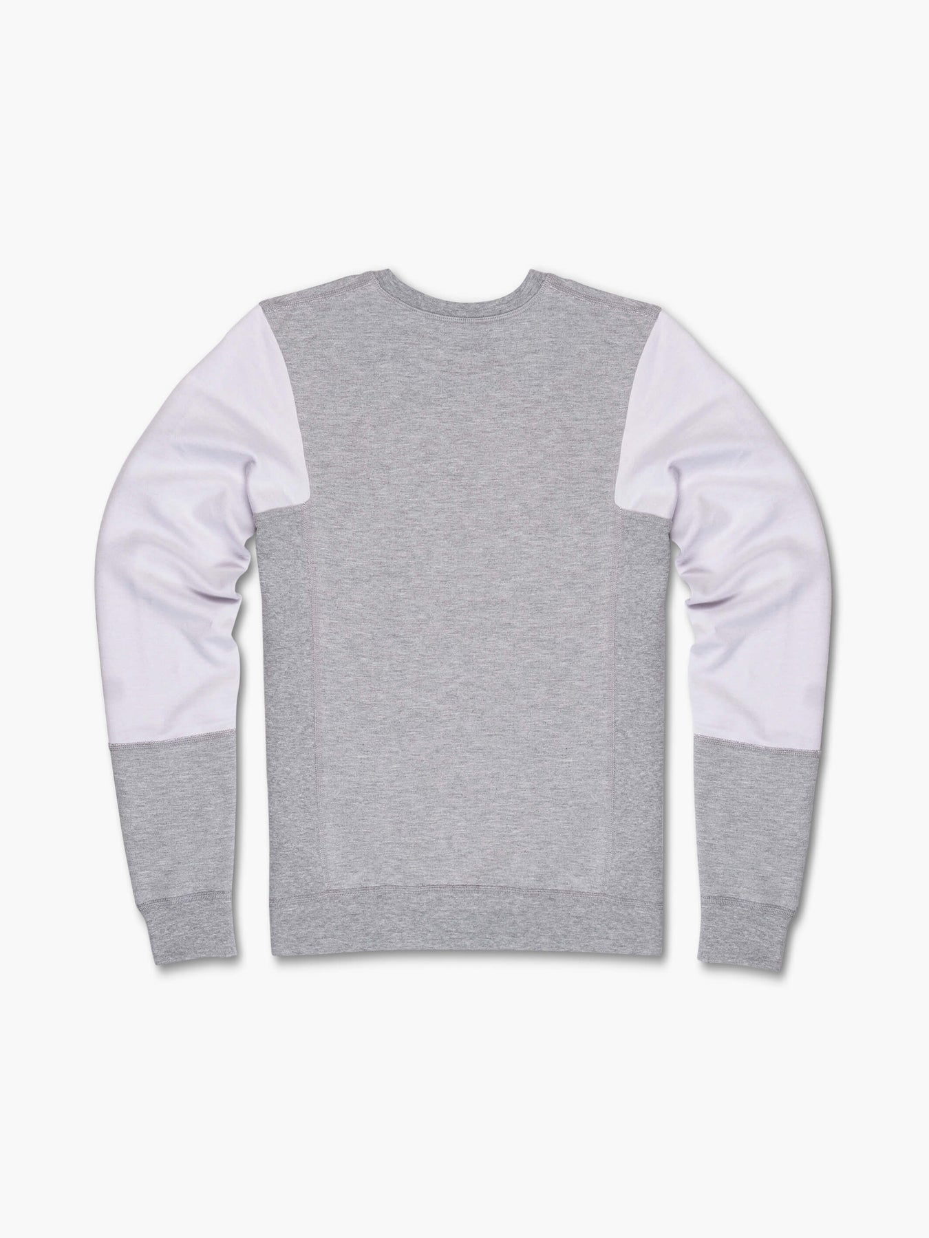 Strike Mvmnt 2-Tone Fitted Crewneck Lunar Grey / Chalk White