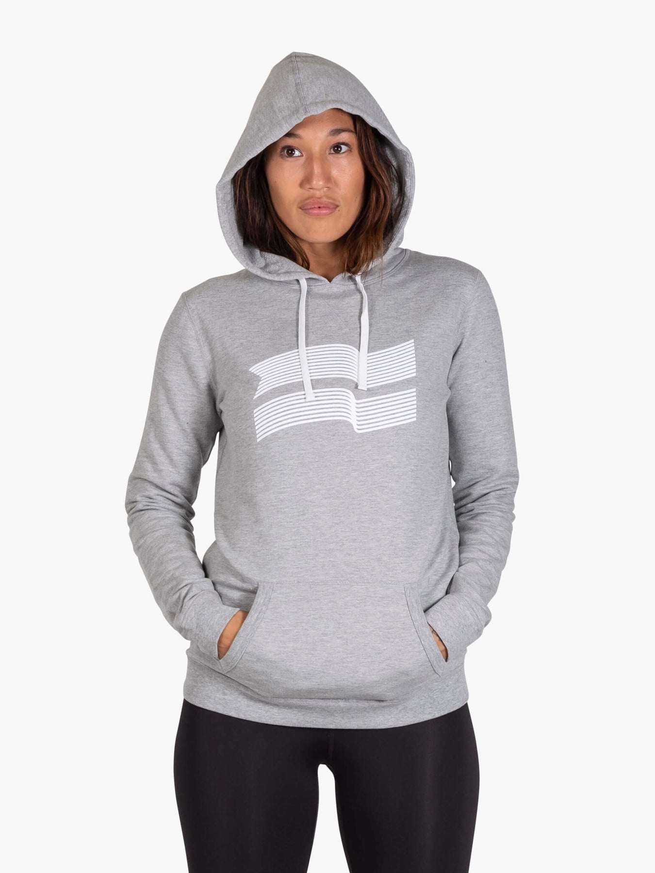 Strike Mvmnt Keeper Pullover Hoodie - Variable Lunar Grey Terry Fleece