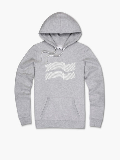 Strike Mvmnt Keeper Pullover Hoodie - Variable Lunar Grey Terry Fleece