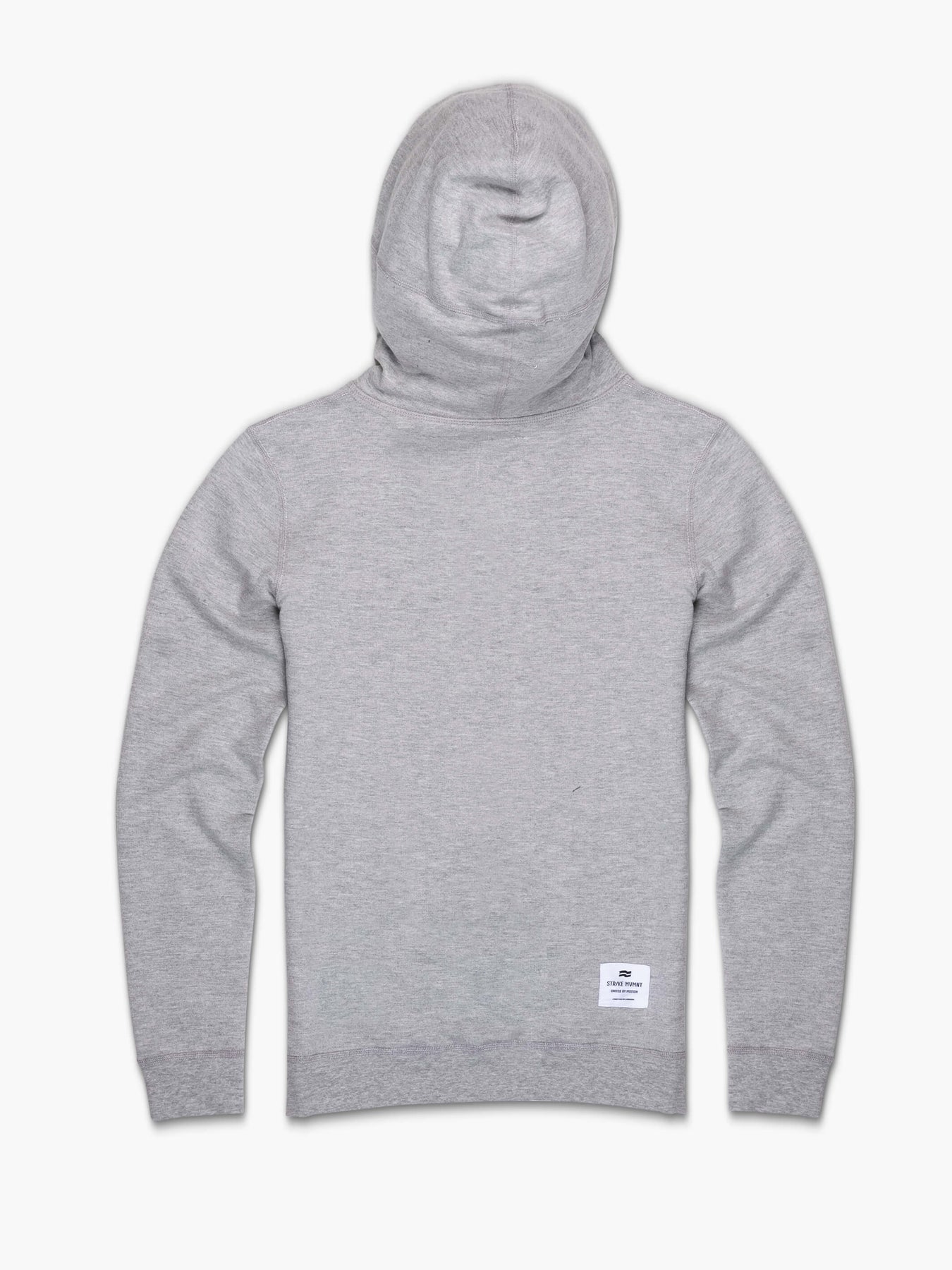 Strike Mvmnt Keeper Pullover Hoodie - Variable Lunar Grey Terry Fleece