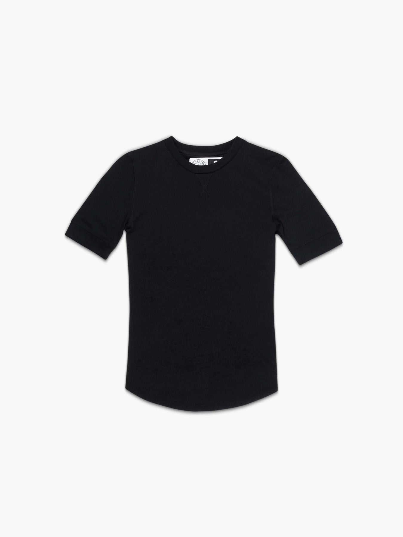 Strike Mvmnt Wool Base Layer Tee Phantom Black Tech Wool