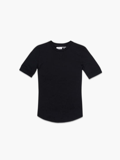 Strike Mvmnt Wool Base Layer Tee Phantom Black Tech Wool