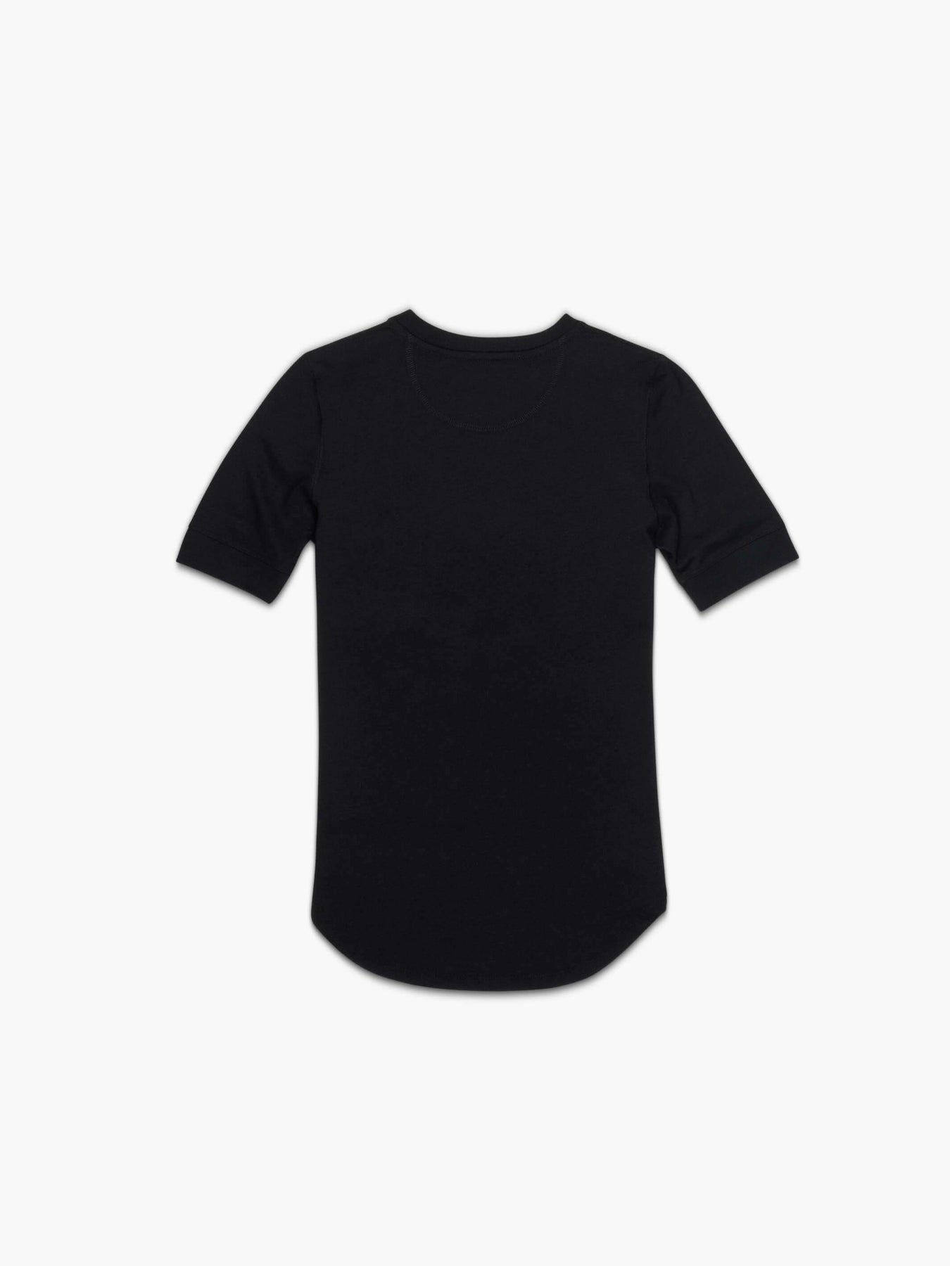 Strike Mvmnt Wool Base Layer Tee Phantom Black Tech Wool