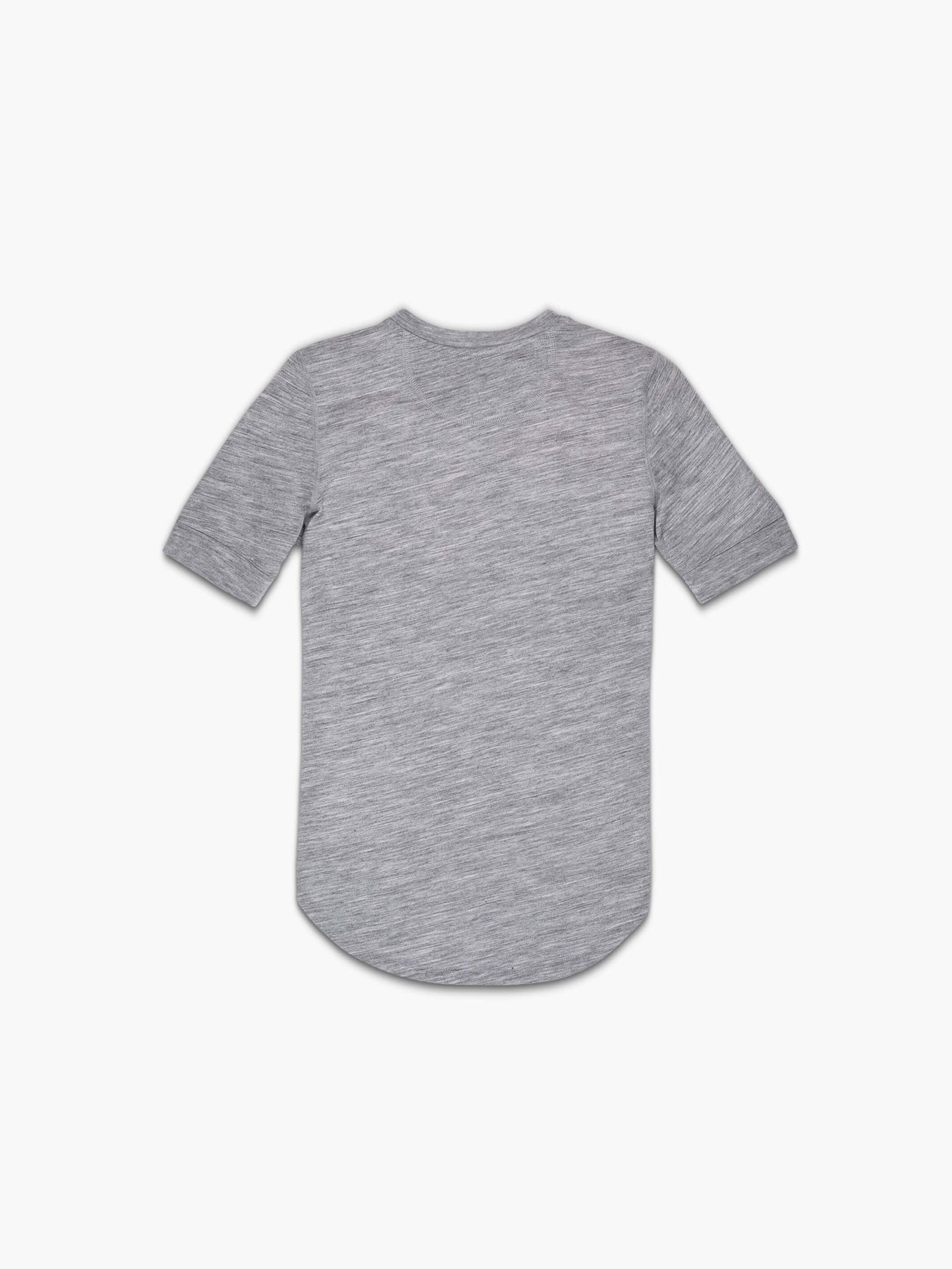 Strike Mvmnt Wool Base Layer Tee Lunar Grey Tech Wool