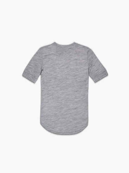 Strike Mvmnt Wool Base Layer Tee Lunar Grey Tech Wool
