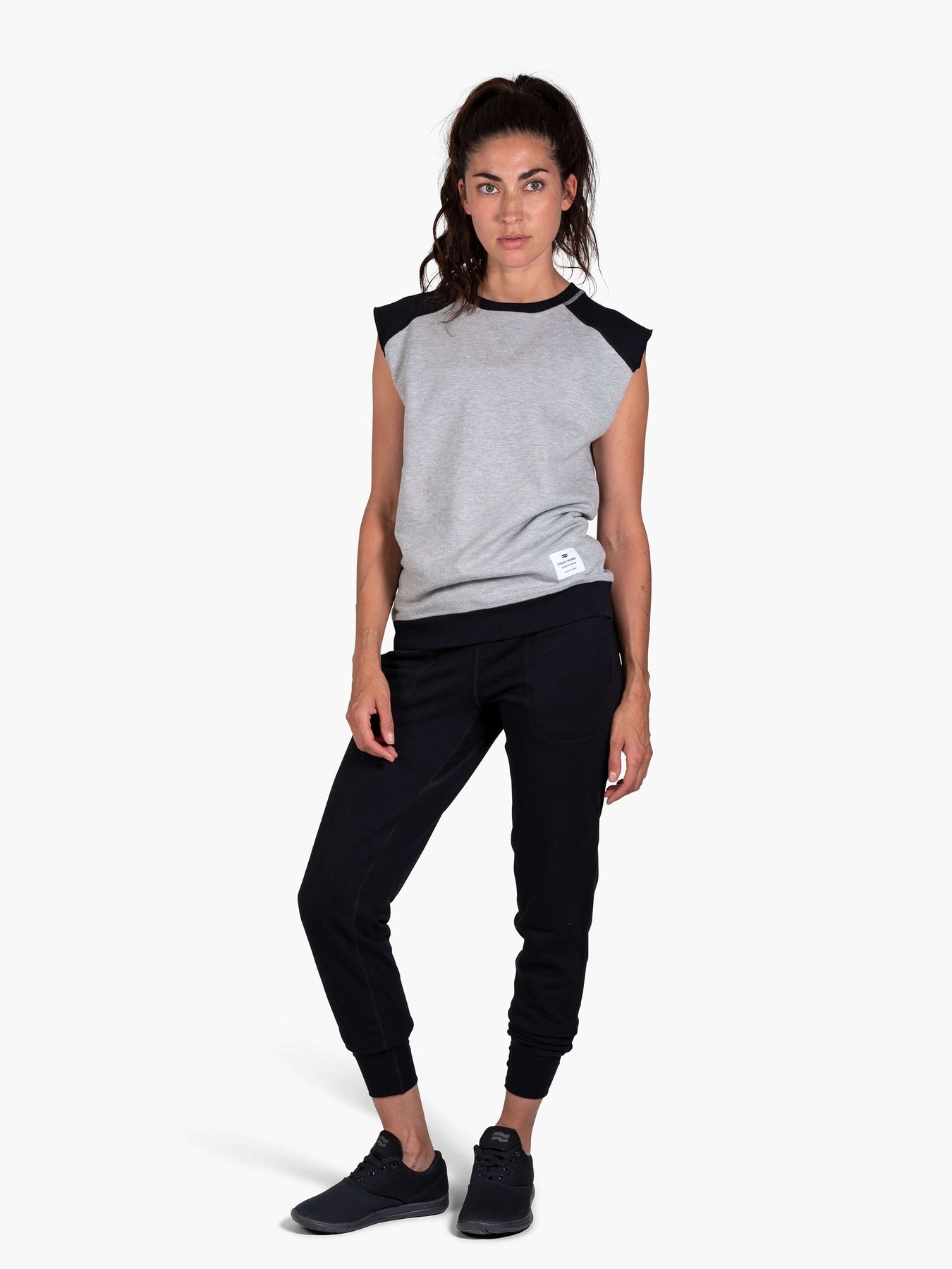 Strike Mvmnt Fame Crew Cut-Off Rock / Phantom Terry Fleece