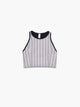 Navy Pinstripe TechStretch