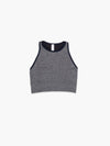 Heather Grey / Navy TechStretch