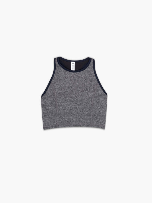 Strike Mvmnt Classic Bra Heather Grey / Navy TechStretch