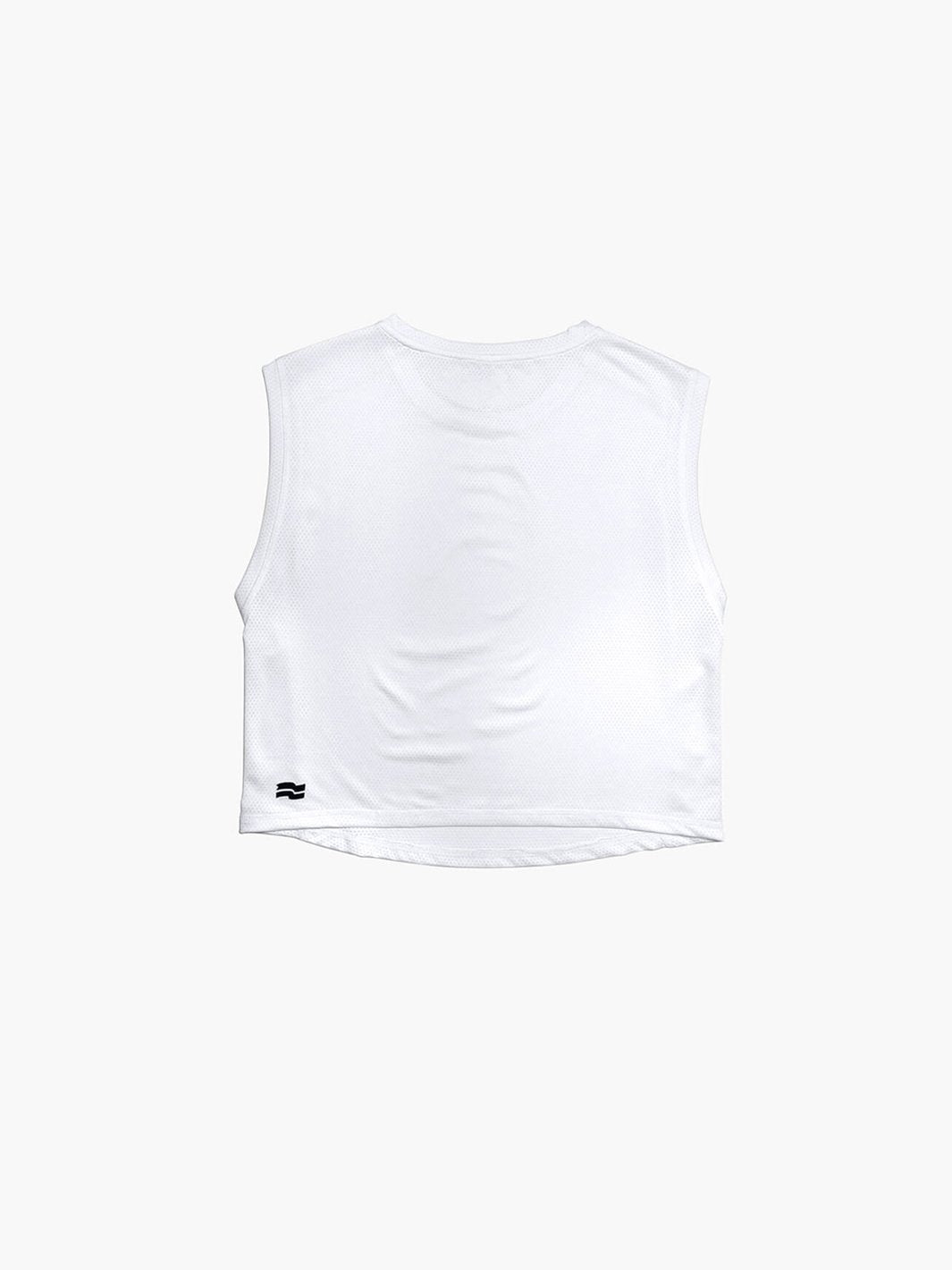 Strike Mvmnt Session Sleeveless Tee Classic White Chill Mesh