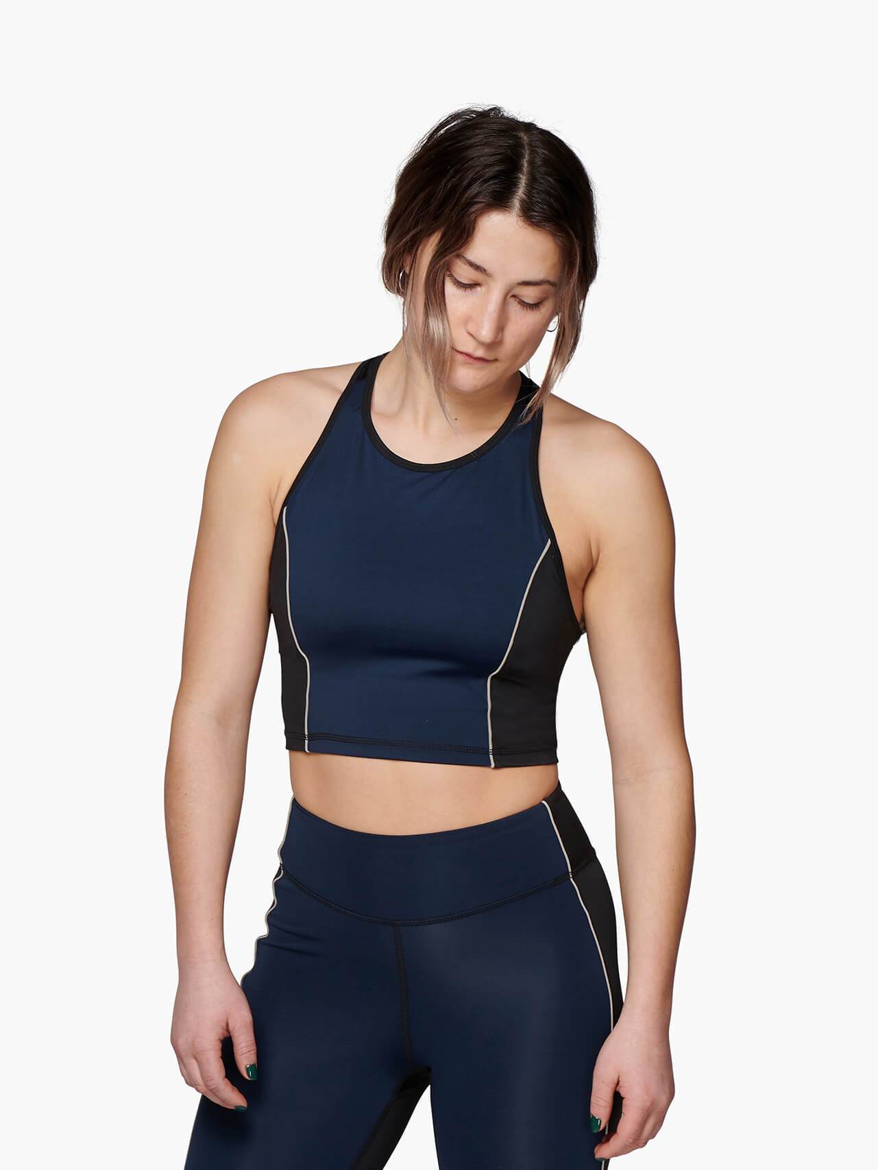Strike Mvmnt Bound Bra Navy / Phantom TechStretch
