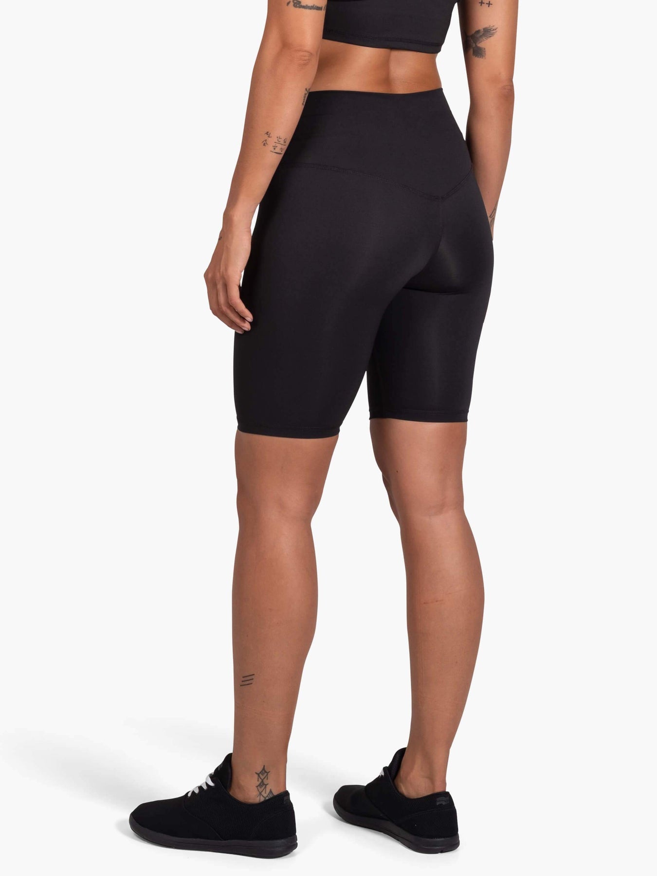 Strike Mvmnt High Voltage Biker Short Phantom Black TechStretch