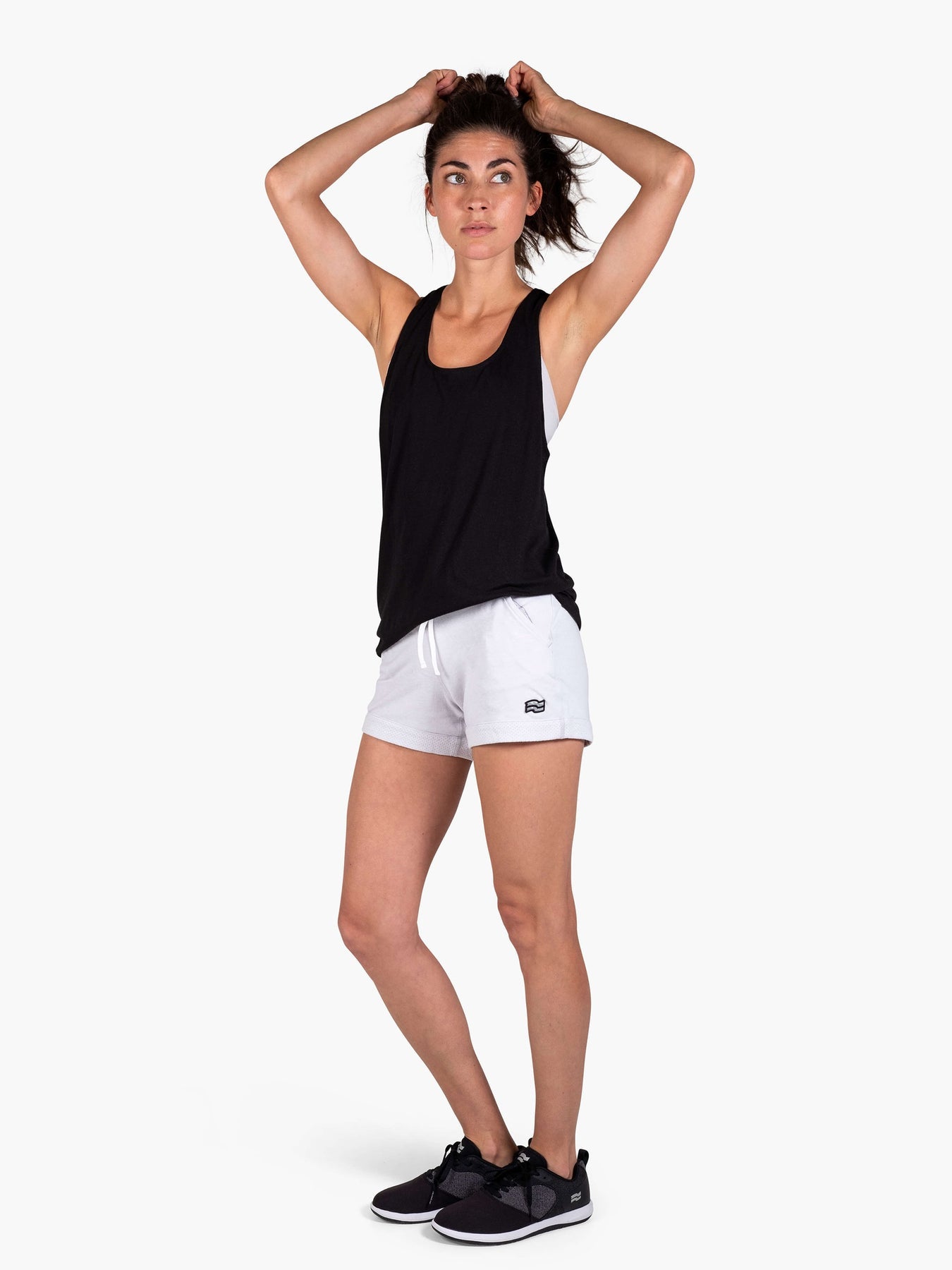 Strike Mvmnt Fold Gym Short Chalk White Jersey