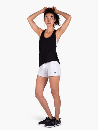 Strike Mvmnt Fold Gym Short Chalk White Jersey