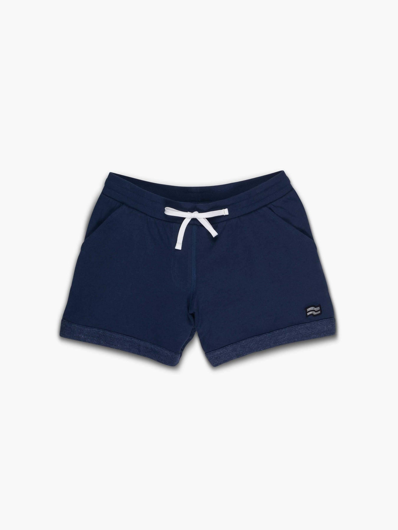 Strike Mvmnt Fold Gym Short Navy Blue Jersey