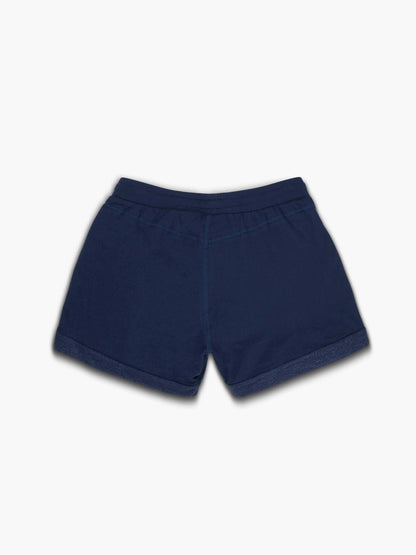 Strike Mvmnt Fold Gym Short Navy Blue Jersey