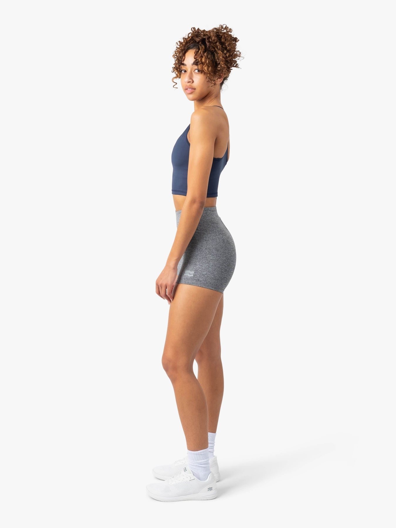 Strike Mvmnt Classic Short Heather Grey TechStretch