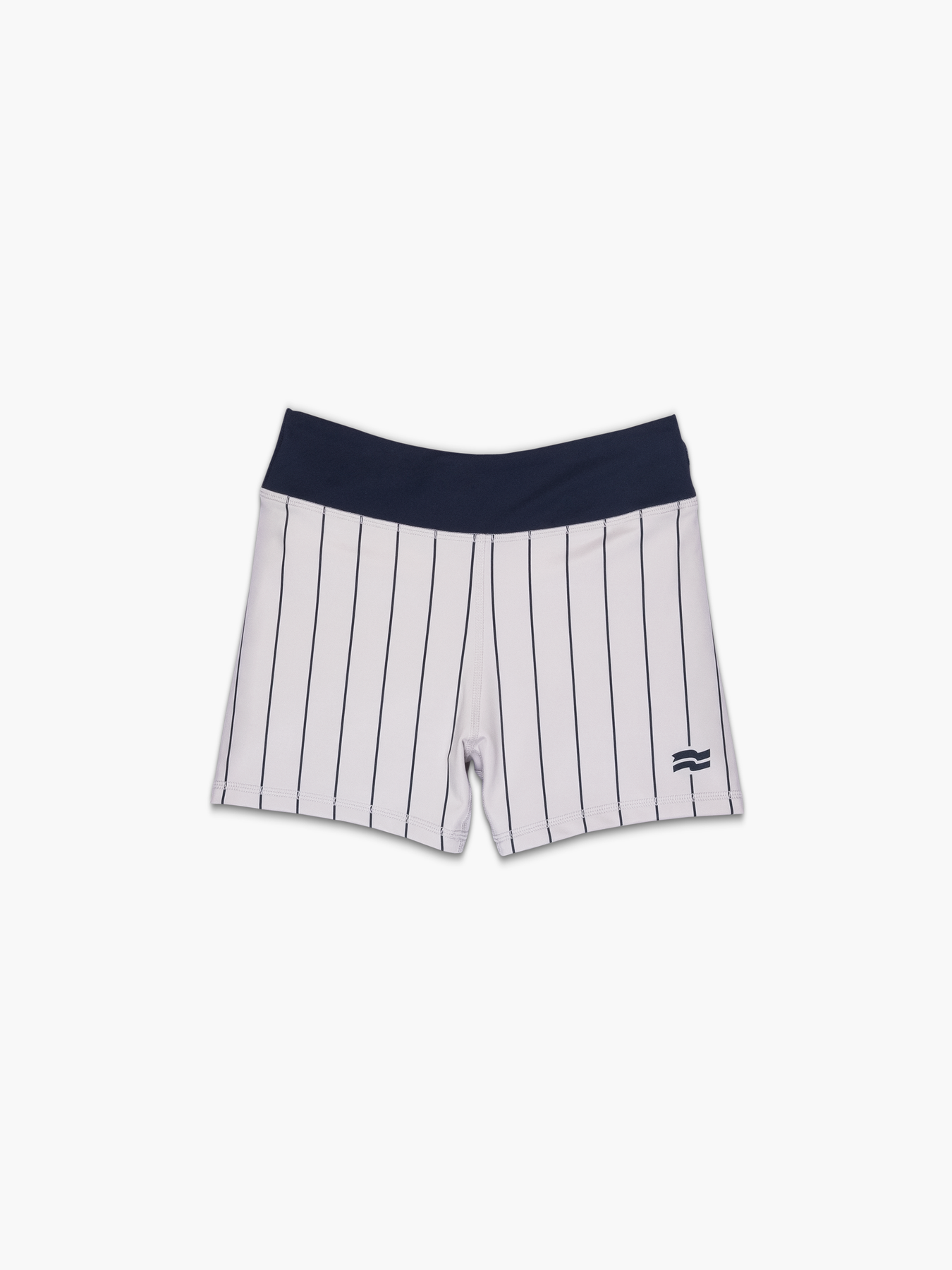 Strike Mvmnt Classic Short Navy Pinstripe TechStretch