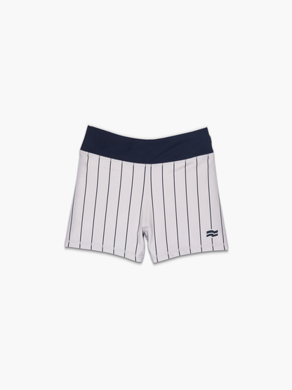 Strike Mvmnt Classic Short Navy Pinstripe TechStretch