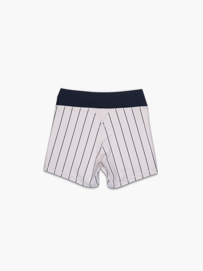 Strike Mvmnt Classic Short Navy Pinstripe TechStretch